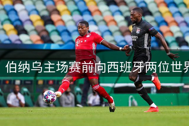 伯纳乌主场赛前向西班牙两位世界杯冠军球员致意